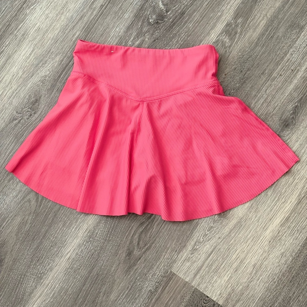 Old Navy Girls PowerSoft Pink Skort with Built-In Shorts – Size L (10–12)